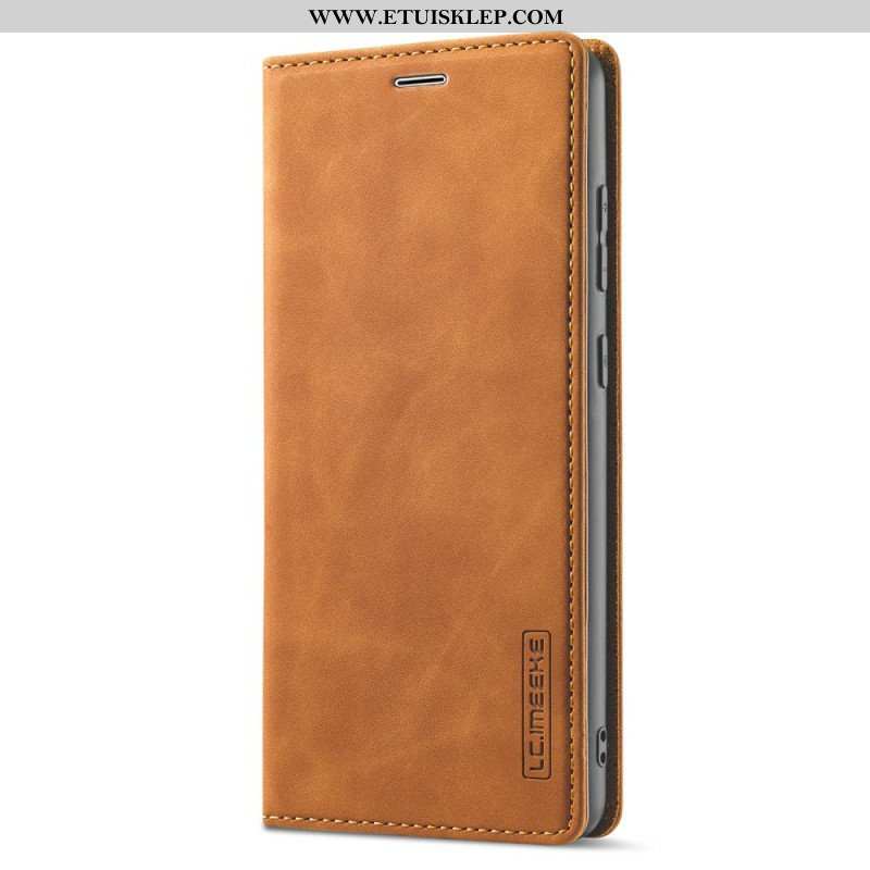 Etui Na Telefon do Samsung Galaxy A53 5G Etui Folio Lc.imeeke Efekt Skóry